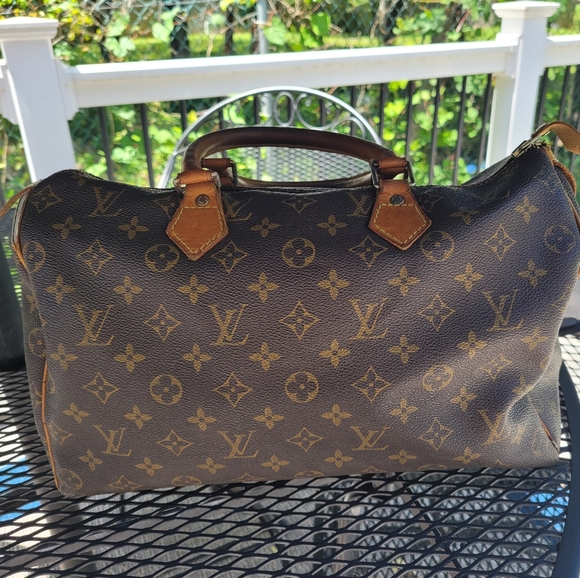 Louis Vuitton Satchel Speedy Monogram Canvas 30 - Picture 2 of 16